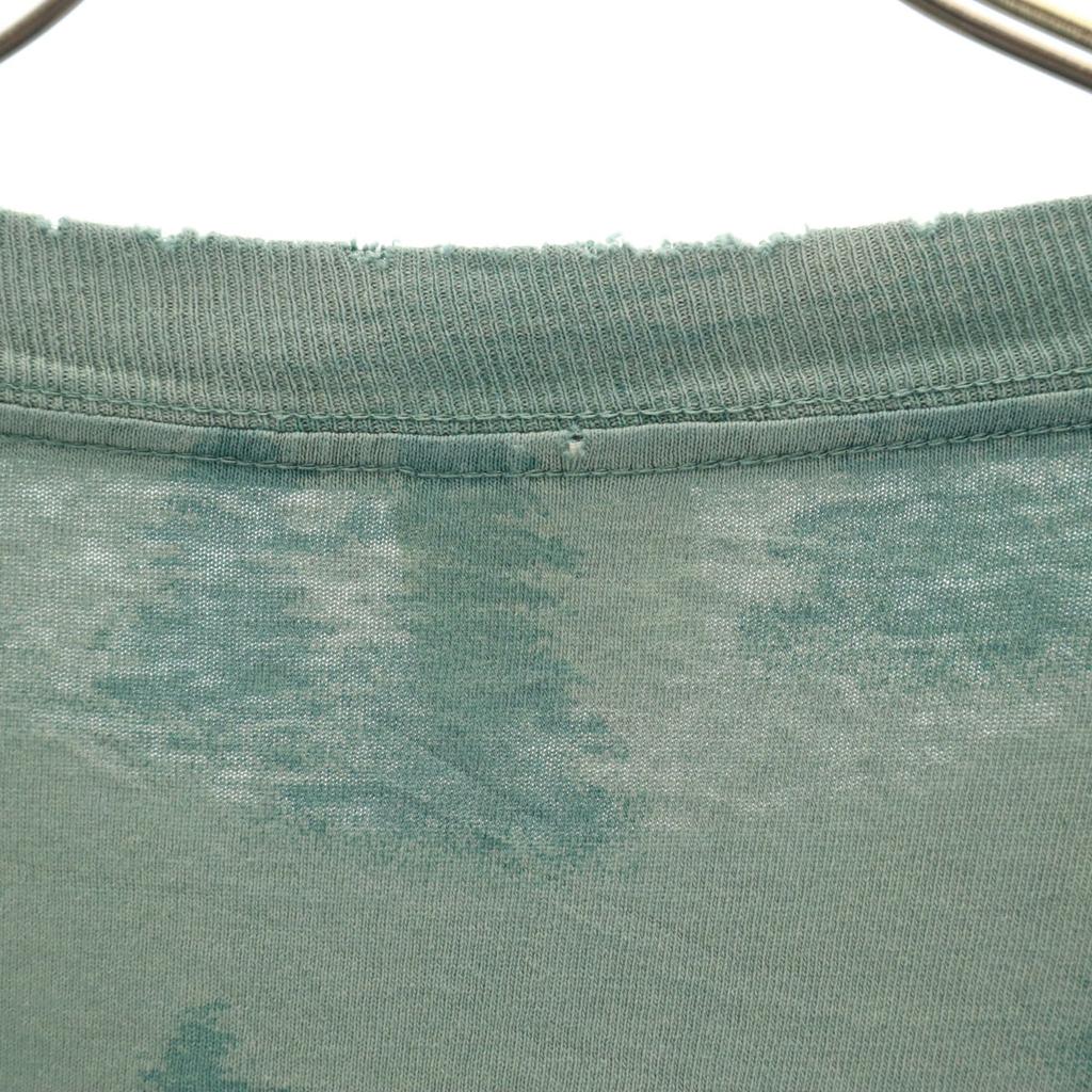 PRAIRIE MOUNTAIN 90s Made in USA Old Print Short sleeve T-shirt Men's Used