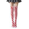 Japanese Style Over Knee Socks Keep Warm Thigh High Socks Striped Long Socks Stockings  Cosplay