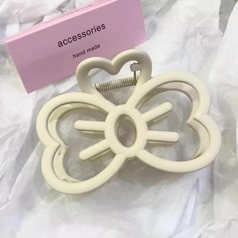 

Cute Bow Claw Hairpin for Thick Hair – Girlish Updo Shark Clip