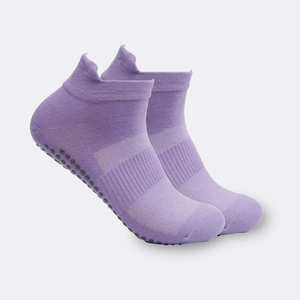 Women's Non-Slip Breathable Yoga Socks - Dot Glue Mesh Elastic Pilates Socks