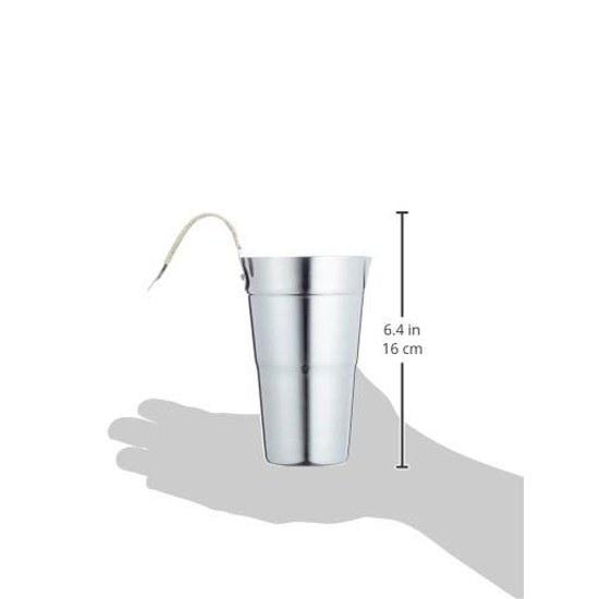 Endo Shouji Commercial Use Sake Tampon 2 Go 18-8 Stainless Steel Made Japan ESK30020