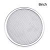Professional Grade Aluminum Pizza Mesh Plate for Homemade Pizzas 8 Inches