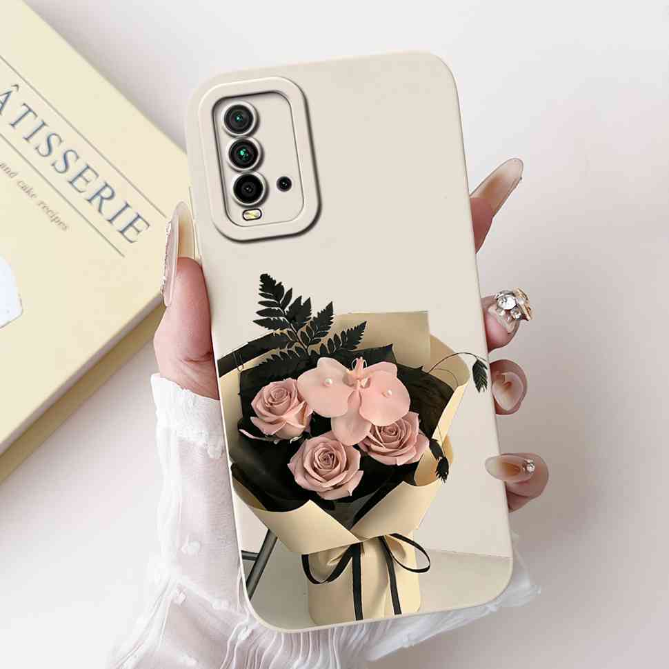 For Xiaomi Redmi 9T 6.53" Case Cute Colorful Butterfly Love Soft Silicone TPU Cover For Redmi 9T Redmi 9 Power Phone Shell Bags