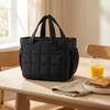 Solid Color Insulated Handbag Portable Food Thermal Box Insulated Lunch Tote  Travel