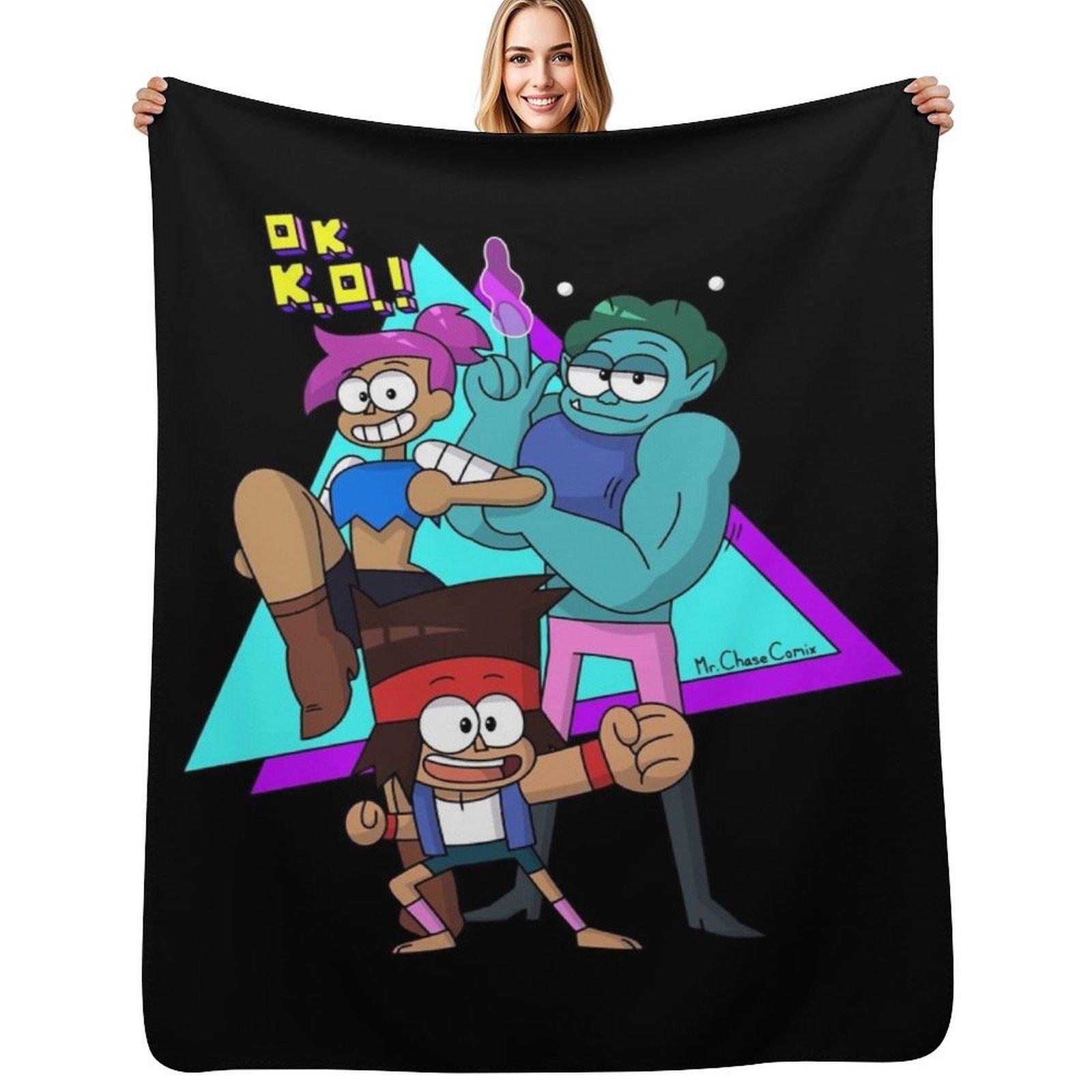 KO Rad and Enid Throw Blanket Year Round Soft Comfortable Blanket for Home 102x76cm(40x30in)