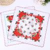 Soft Printed Cotton Handkerchief For Women and Girls Quick Drying Multipurpose Accessory Floral Handkerchiefs