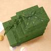 High-End Orange Jewelry Gift Box | Stylish Empty Packaging for Souvenirs