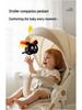 Jollybaby Soothing Insect Fly Plush Stroller Toy & Crib Mobile for Infants 0-1