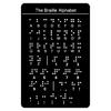 Professional Braille Letter Board with Raised Dots Number and Punctuation Learning Boards Portable Braille Teaching Aid