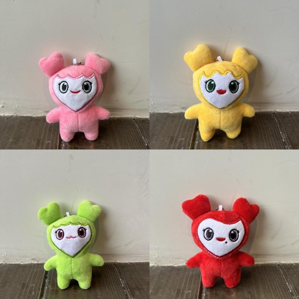 Entzückender 3,9" Superstar Twice Momo Plüschtier Schlüsselanhänger Taschenanhänger