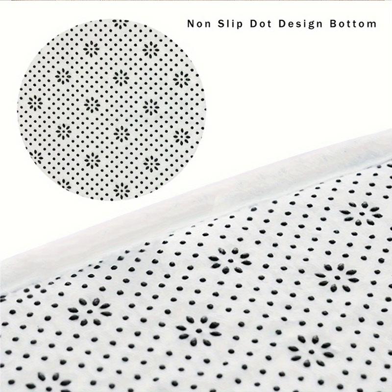 Ladybug Print Round Rug, Multi-functional Office Chair Sofa Carpet, Easy Clean Carpet for Home and Living Spaces