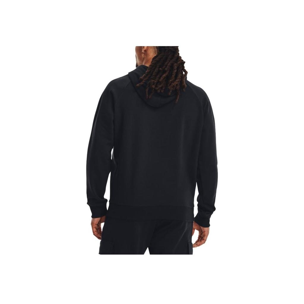 Under Armour Rival Fleece Hoodie With Brand Logo Print Men Hoodies Black 1379757-001