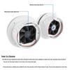 Mushroom Head Silent Exhaust Fan for RVs – Top Mount Round Air Vent Accessory