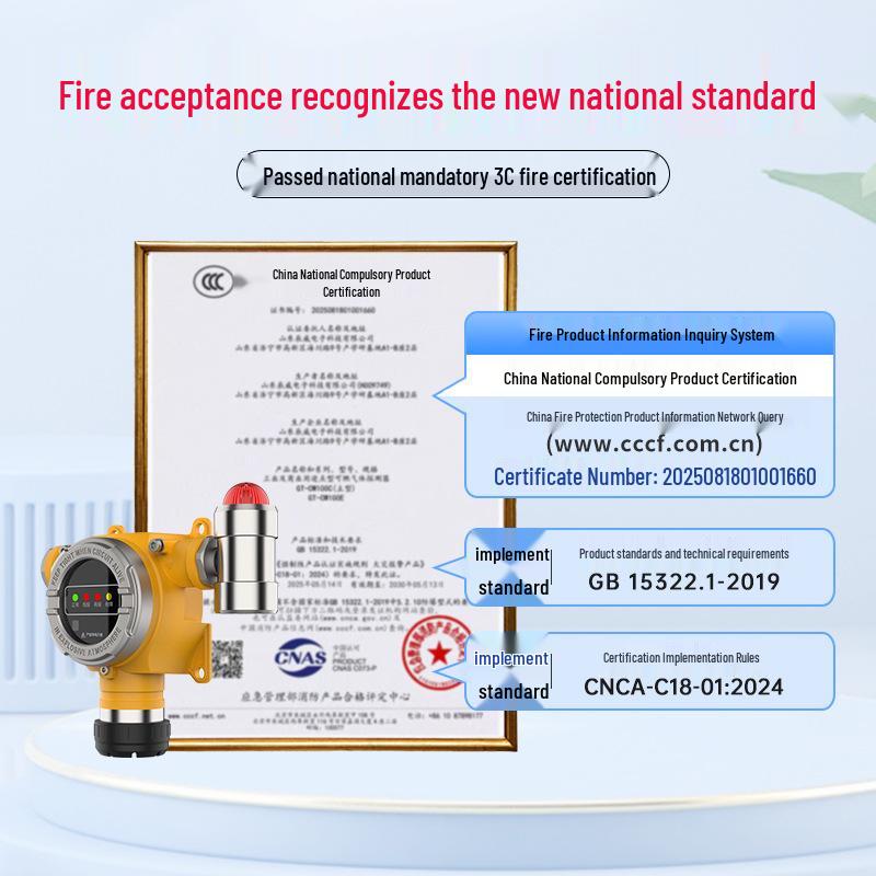Explosion-Proof Flammable Gas & Oxygen Leak Detector for Industrial and Commercial Use