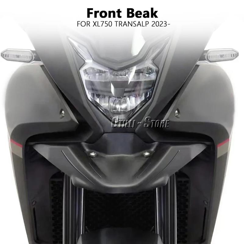 For HONDA XL750 TRANSALP 2023 2024 Nose Fairing Cowl Extension Wheel Cover XL 750 Transalp Motorcycle Front Beak Fender Extender