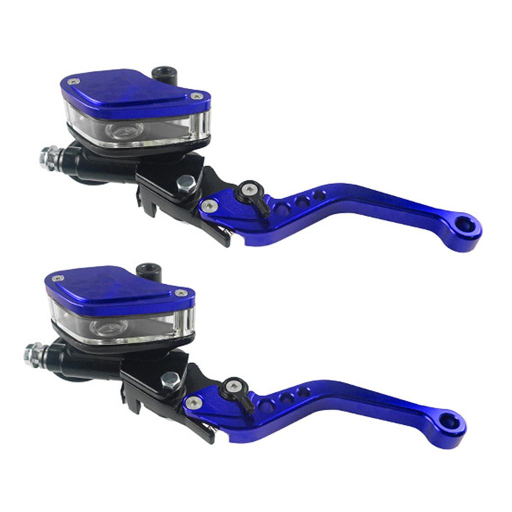 Universal Motorcycle Adjustment Front Brake Master Cylinder Clutch Lever for Dirt Bike with 7/8" 22mm Standard Handlebar