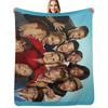 Glee! Throw Blanket Multi Use Warm Blanket for Living Room Bedroom