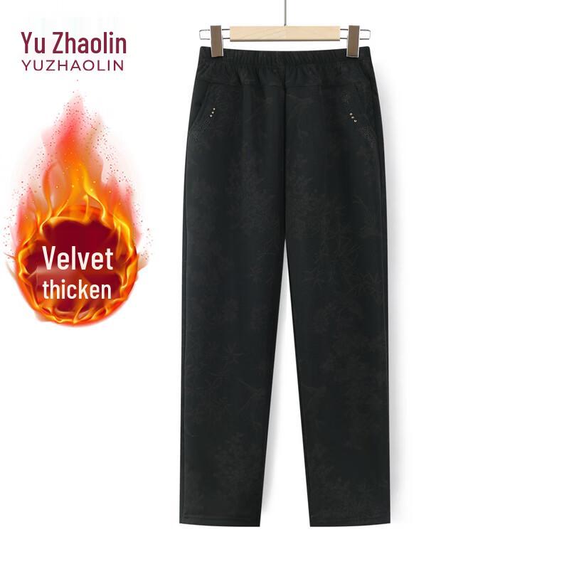 YUZHAOLIN Dame Casual Lige Bukser i Plus Size