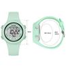 ShunkanSai Digital Wristwatch for Women and Men - Slim Design, Sporty Watch, Easy to Read, Multifunctional, Date, Day of the Week, Alarm, LED