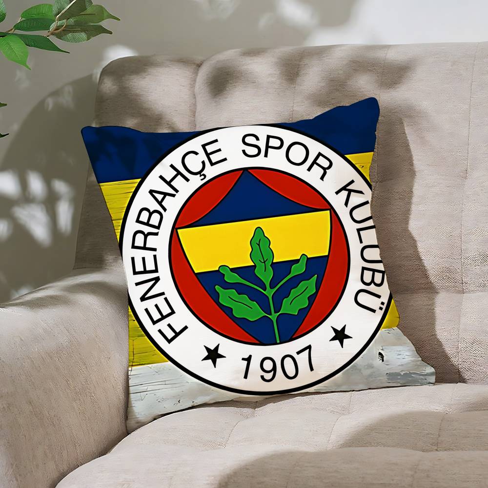 ClubHTurkeySFenerbahceE Cool Customizable Square Pillowcases Stylish And Soft Perfect For Beds Cars And Sofas