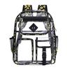 Schoolbag wholesale new couple transparent shoulder jelly bag Korean version pvc backpack male and female junior high school leisure student schoolbag