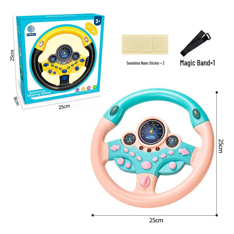 Children's Co-pilot Steering Wheel: Interactive In-car Simulation Toy for Early Education