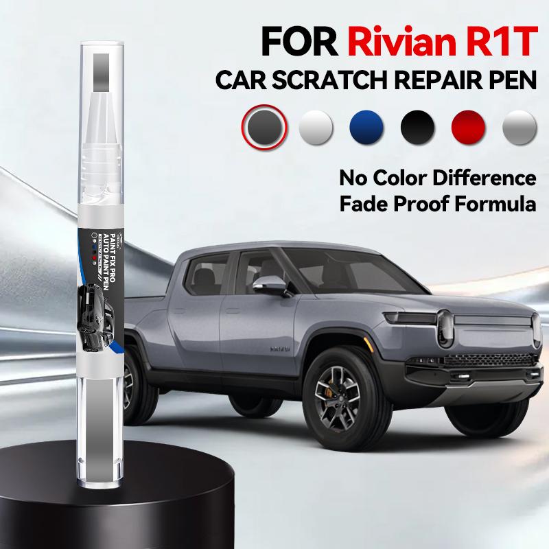 

For Rivian R1T Paint Scratch Remover Car Paint Care Accessories Green Glacier White LA Silver Midnight Black Rivian Blue Red