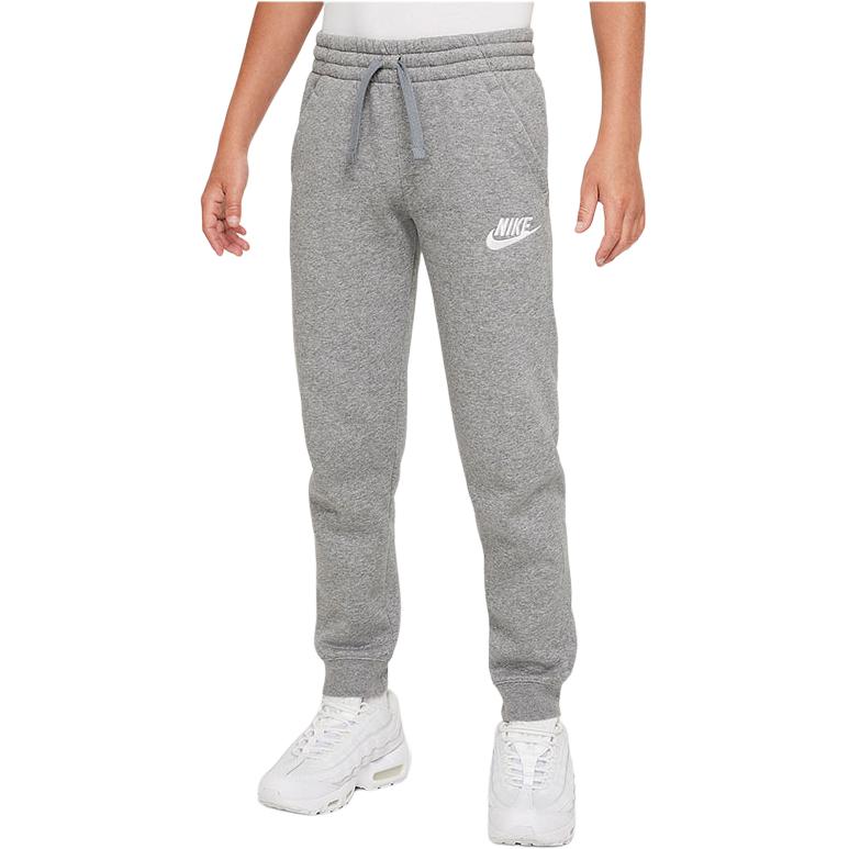 

Подростковые вязаные спортивные штаны Nike, удобные, с флисовой подкладкой, термо, серые, CJ0170-091 155/L