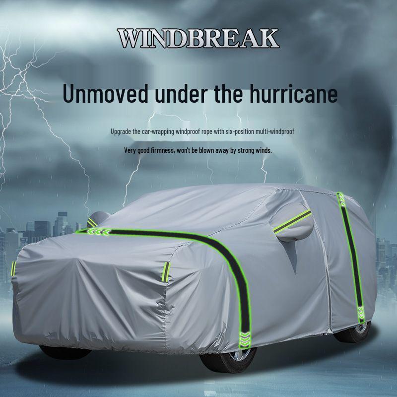 Li Auto L8 Max Pro SUV Off-road Car Cover - Thickened Sun Protection & Heat Insulation