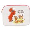 Marushin Tablet Case with Curious George and Good Friends Embroidered Synthetic Leather Patch, 4765035600
