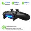 Wireless Bluetooth Game Controller with Dual Vibration for PS4, PS5, PC, and Steam