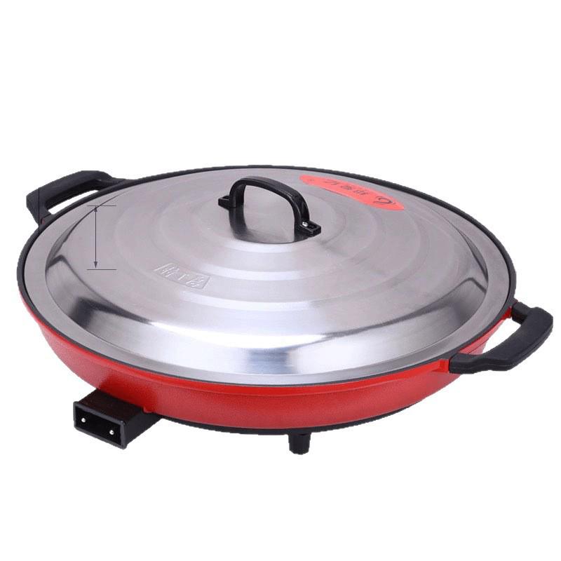 Multi-Function Electric Griddle: Large Non-Stick Deep Commercial Flat Pan