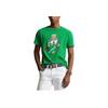 Polo Ralph Lauren Bärenprint Rundhals Kurzarm T-Shirt Herren Oberteile Grün 710854497-028