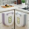 Hanging Kitchen Trash Can Foldable Small Trash Can Multifunctional Garbage Basket Suitable For Cabinets No Smell Kitchen Bins