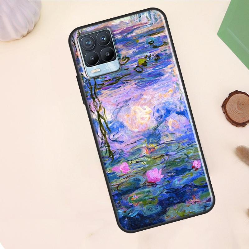 

Claude Monet Painting Case For Realme C55 C53 C33 C63 C61 C51 C65 C67 C71 C75 11 12 13 14 15 Pro Plus GT6 GT7 Pro Realme C75 4G