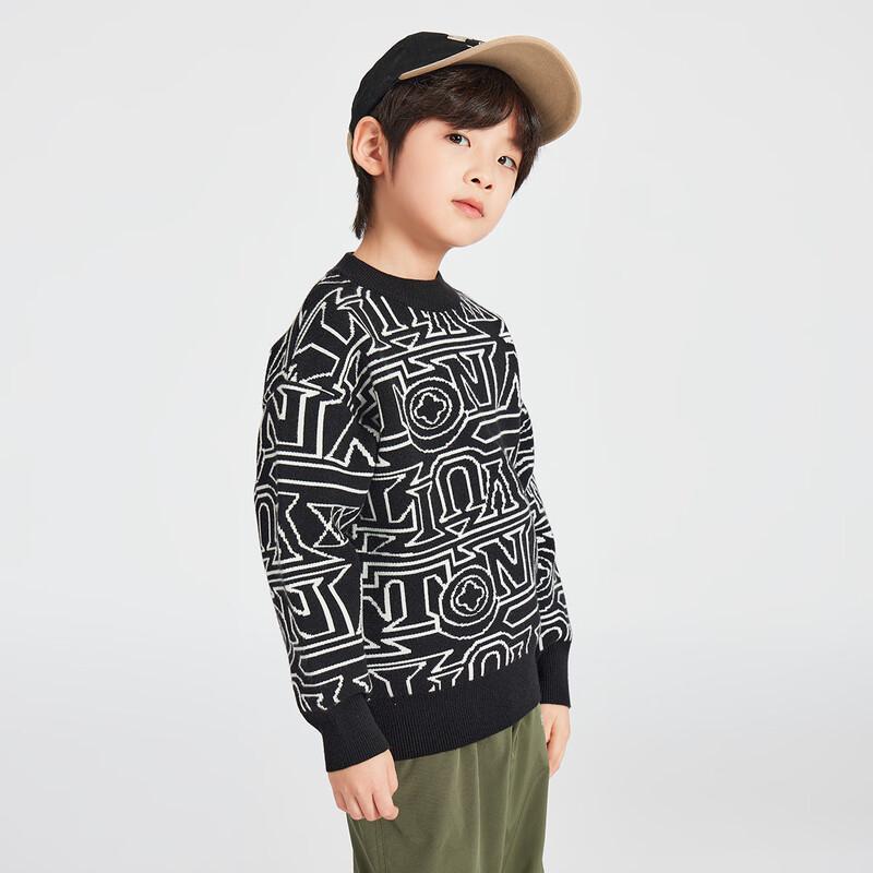 Детский вязаный пуловер Duoduojia с забавным персонажем 110