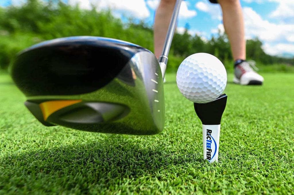 RECTEEFIER Chapman Pack Correction Golf Tees - Slice/Hook