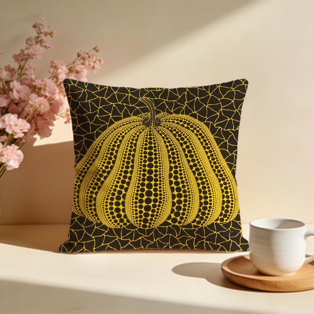 Federa Cuscino Trendy KKusama Yayoiiou Federa Cuscino Lavabile alla Moda Ideale per Divano Camera da Letto Decorazione Auto