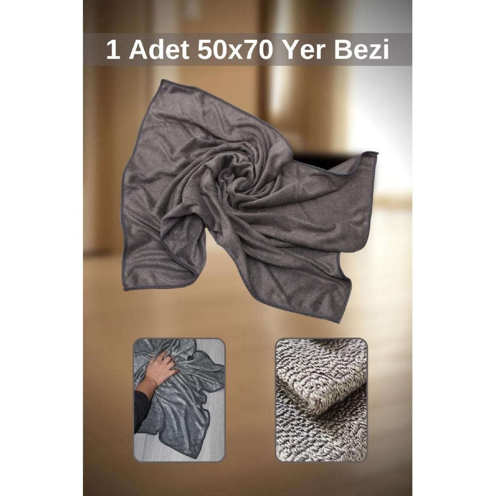 Special Series Microfiber Gray Color Bright Earth Diaper Large Size 50*70 Cm