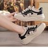 Mesh breathable heightening women's shoes summer fashion versatile soft sole non-slip lightweight sports shoes