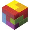 Masudaya Corporation ChaChaCube Colorful Building Blocks Toy for Kids Educational Fun