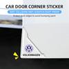 2026 Hot For VW VOLKSWAGEN 2pcs Car Exterior Decoration Door Corner Cover Anti-collision Sticker For Volkswagen VW GOLF Polo TOU