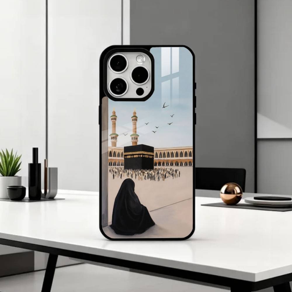 I-IN Mecca Pilgrims Art   Phone Case For iPhone17,16,15,14,13,12,11 Plus,Pro Max Magnetic For Magsafe Wireless Charging