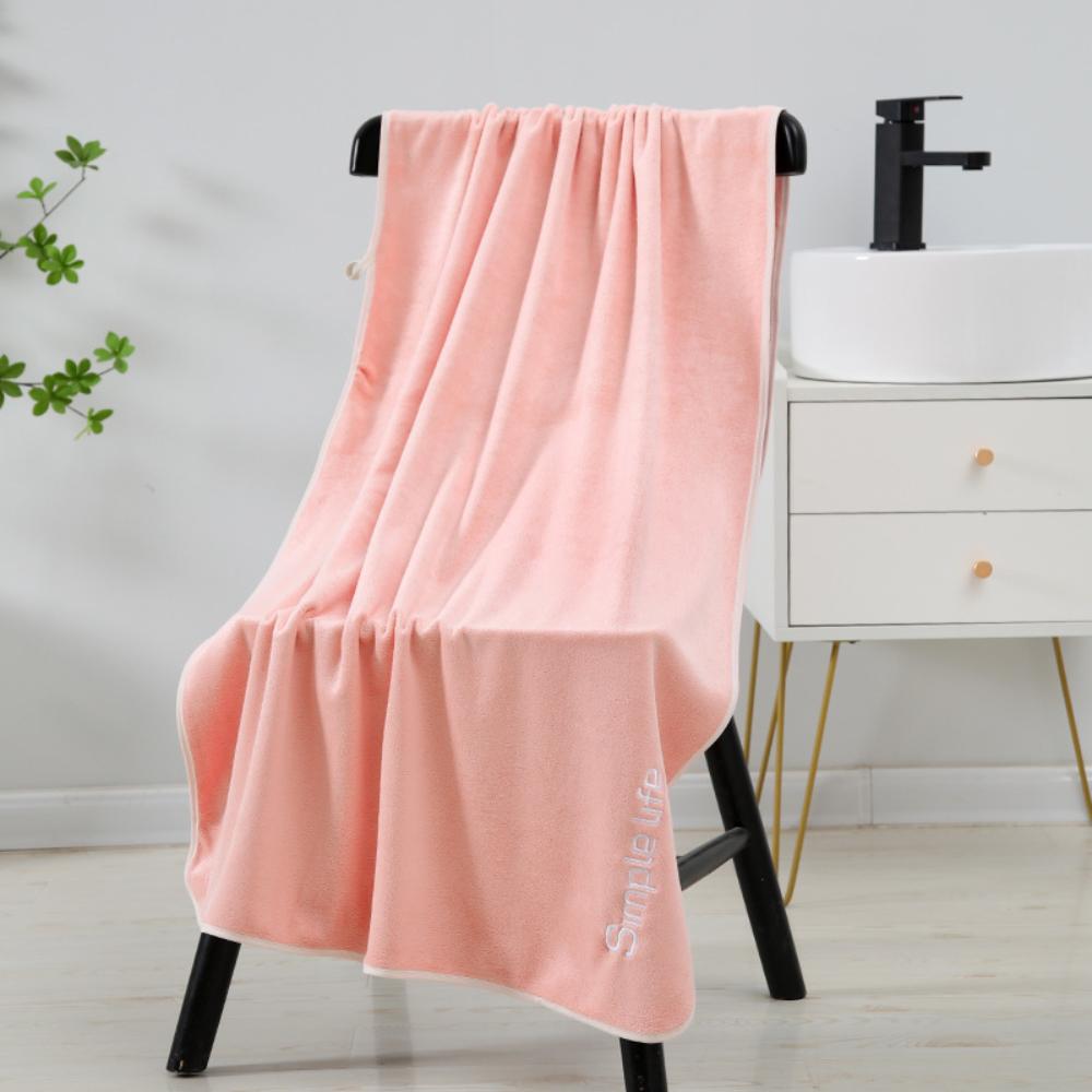 Multi-Purpose 70*140cm Bath Towels Oversized Microfiber Hair Towels Absorbent Quicker Dry Beach Towel for Sport