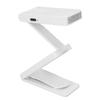Foldable Book Light for Reading in Bed 3 Color Temperatures Stepless Dimmable USB Rechargeable Clip 