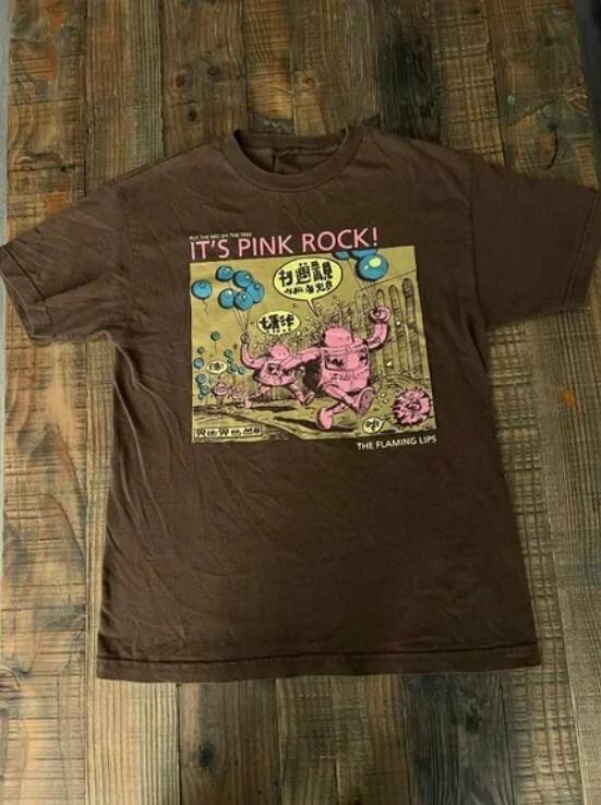 

HOT Remake Flaming Lips T-shirt Yoshimi Battles Pick Robots Mic Check Unisex T-Shirt XXXXL