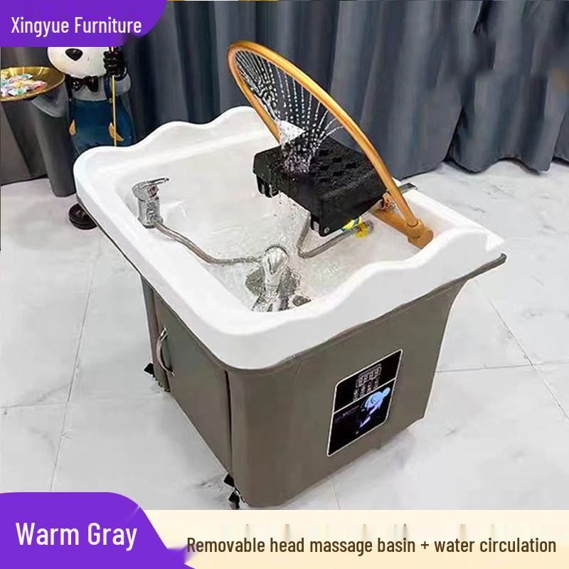 Shampoo Basin Head Therapy Device for Hair Care and Salon Massage