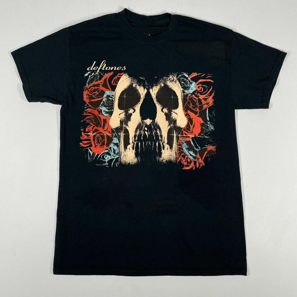 

Deftones Группа Короткий рукав Хлопок Черный Мужская S-2345XL Футболка GC471 Унисекс Футболка M
