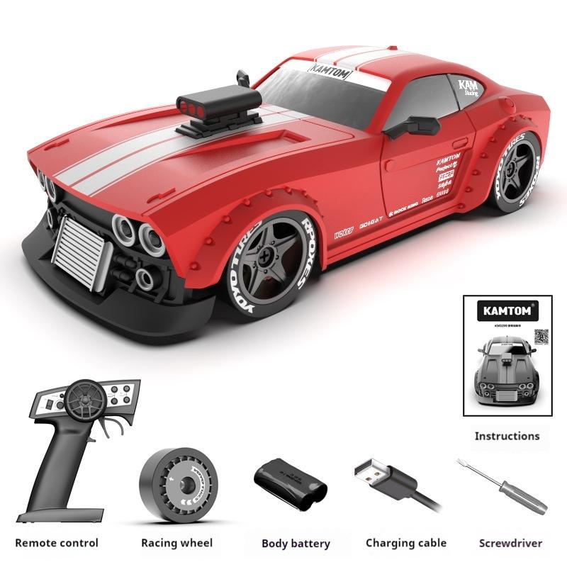 

Kamtom 1/32 Full Scale Rc Drifting Car With Gyroscope 4wd Rtr Car Model High Speed Indoor Racing Vehicle Toys For Birthday Gift