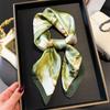 Luxury Silk Scarf 70*70Cm Square Print Women Shawl Headband Small Hair Scarves Female Neckerchief Hijab Wrap